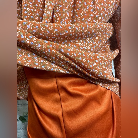 She + Sky boho floral Blouse - Picture 4 of 6